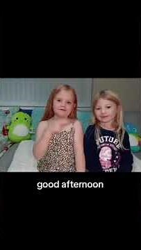 Greetings in British sign language by ariel and adelina #bsl #learnbsl #signlanguage #forkids