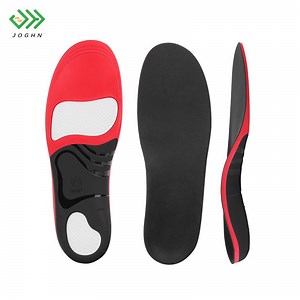 [Hot Item] Joghn Orthopedic Foot Pain Relief Flat Foot Arch Support PU Orthotics Insole