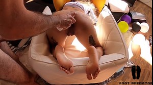 Jeruka del mar limped by foot predator take out