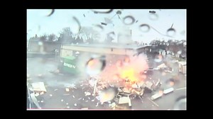 WATCH: Food truck explosion rocks Oregon neighborhood