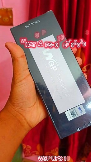 WGP 10400mAh Mini UPS 📣 #electronics #powerbank #battery #wgp #miniups #reelschallenge #foryouシpage | FAMOUS ELECTRONICS BD