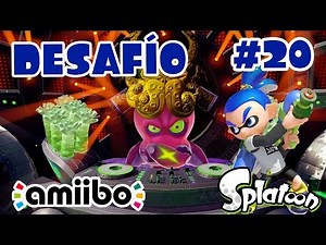 Desafío Amiibo #20 - Inkling Chico - Splatoon - El baile final contra el Pulpotrón