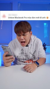 Unbox Macbook Pro M3 "Đen không gian cực oách" :)) #duythamchannel #schannel | Duy Thẩm