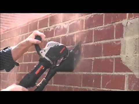 AS170 Brick Mortar Saw Cutting