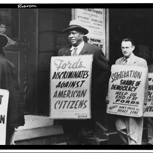 In addition to being a talented international performer, Paul Robeson...