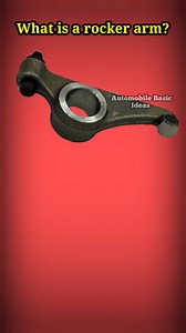 1K views · 12 reactions | What is a rocker arm?#RockerArmFunction #EngineRockerArm #ValveTrainMechanism #RockerArmOperation #EngineComponentsExplained #InternalCombustionEngine #RockerArmMaintenance #AutomotiveEngineeringBasics #ValveTimingSystem #CamshaftRockerArm #RockerArmMaterials #EngineValveControl #RockerArmDesign #RockerArmWorkingPrinciple #EnginePerformanceParts #AutomotiveTechnology | Automobile Basic Ideas | Facebook
