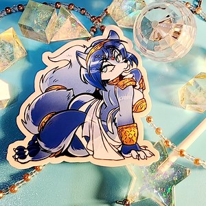 Krystal Star Fox Pin up Sticker - Etsy