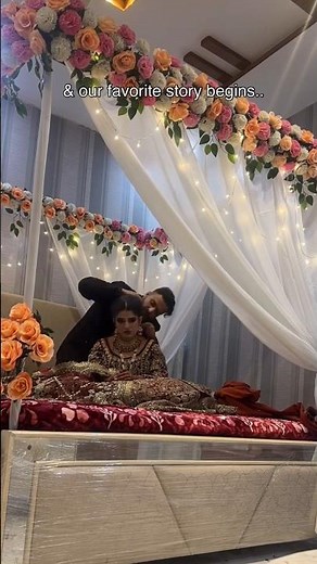 Wedding Night Romantic Moments 💕 | Bride & Groom First Night | Romantic Couple Video 2025"