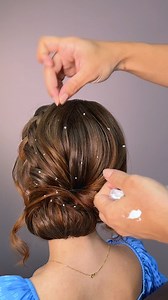 1.5K views · 44 reactions | Coiffure chignon avec tresse | Jessica Carolinehair Francês | Facebook