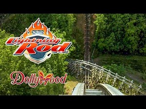 2019 Dollywood Lightning Rod Roller Coaster Front and Back Seat On Ride HD POV