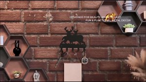 Hen Chicks Chickens Farm Key Rack - 9 inch Wide - Made in USA