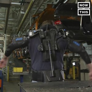 This exoskeleton gives factory workers superhuman strength | Did You See This?