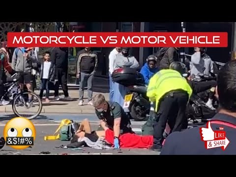 Motorcycle Accident In East London | Dashcam Footage | Aftermath Footage | UK 🇬🇧