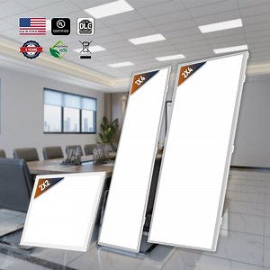 [Hot Item] USA Stock Power Selectable 2X4 Square CCT Flat Commercial Backlit Recess Ceiling LED Panel Lights