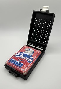 Pocket Cribbage Board With Peg Storage - Etsy