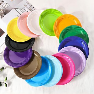 [Hot Item] Disposable Tableware Multicolor Paper Plate