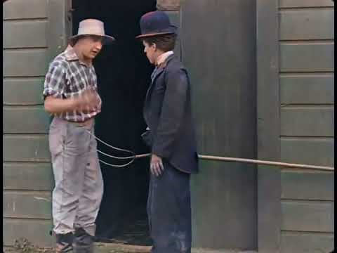 Redécouvrez Charlie Chaplin comme jamais en couleur HD - Le clochard - Film complet Français/Anglais