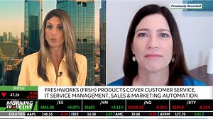 🚨 IPO alert! 👉 #FRSH 🎥 Fresh off of this week’s trading debut on Nasdaq, Freshworks Chief Marketing Officer Stacey Epstein joins Nicole Petallides to give a company overview and discuss the growth outlook for the #SaaS solutions provider: 📊 Watch More: https://bit.ly/3u7CAwq | Schwab Network