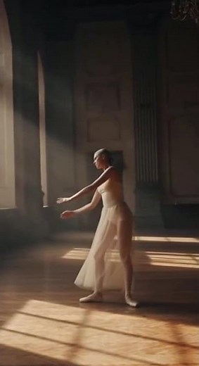 Elegant Dance by a Senior Woman