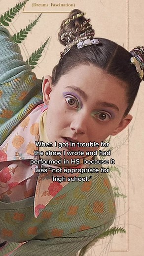 bringing this trend back #sexeducation #highschool #theatrekid #truestory #netflix #sexeducationseason3 #trend #fyp #maevewiley #alien #play #broadway