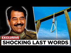 Execution: The Final 24 Hours Of Saddam Hussein With Last Meals & Words!