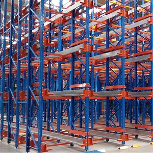 [Hot Item] Industrial Warehouse Storage Shuttle Car Racking System Asrs Shuttle Racking Agv Asrs Radio Shuttle Racking