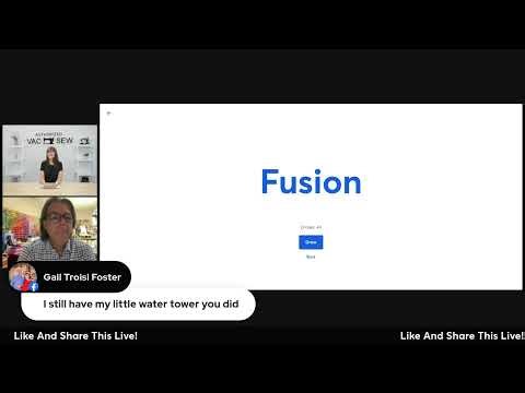 Fusion Software with Embroidery Star Trevor Conquergood 🌟