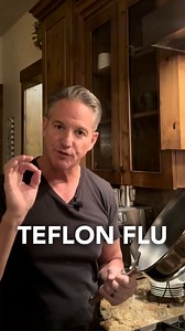 1.5K views · 18 reactions | Are You Aware of Teflon Flu?  Teflon Flu, also known as polymer fume fever, is a hidden health risk caused by overheating non-stick cookware coated with polytetrafluoroethylene (PTFE). This releases harmful fumes that can lead to flu-like symptoms such as: 裸 Fever ‍ Headaches 蠟 Chills  Breathing difficulties #teflon #foreverchemicals | HealthCenters.com | Facebook