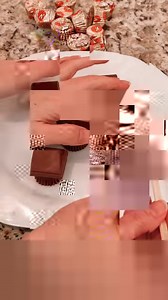 These adorable graduation caps are made with candy!! 🎓 An easy & festive treat idea that's perfect for graduation parties! All you need: miniature peanut butter cups, chocolate squares, fruit roll-ups, and M&Ms #GraduationParty #graduationpartyideas #graduationcap #funfood #candytreats | The Soccer Mom Blog - Positive Inspiration for Moms