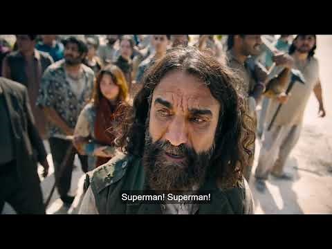 Superman - Raising the Flag scene