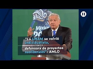 AMLO criticó a la UNAM: perdió su esencia