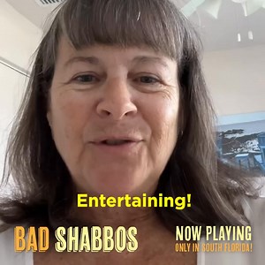 "A farce of family, fun and Jewish mayhem!" - WJNO WATCH: Take it from Elaine - BAD SHABBOS is a must-see! 😂 Discover the comedy of the year today exclusively at Movies of Delray - reserve your tickets now at MoviesOfDelray.com. | Menemsha Films