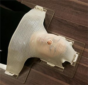 [Hot Item] O Type Thermoplastic Mask for Cancer Radiation Therapy Radiotherapy Head Neck Shoulder Immobilization with Factory Price