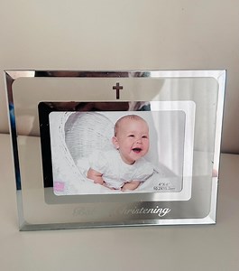 Baby Christening Photo Frame Glass Baptism Keepsake Gift 4x6' Frame Nursery Decor Religious Baby Shower Present Christening Day Memory Frame - Etsy Australia