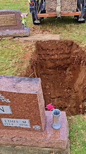 987K views · 1.7K reactions | Setting a Burial Vault over a sandy, actively caving grave can be difficult, even more so when one of the Headstone Foundations is sinking as well. #CapCut #FYP #Continental #fyp #Wilbert #foryou #cemeterytok #graveyardtok #burialvault #vaultmen #funeralservice #graveside #vault #education #cemeterylovers #gravesite #gravedigging #Burial #interment #casket #training #cemeteryexploring #grave #fblifestyle | Austin Edwards | Facebook