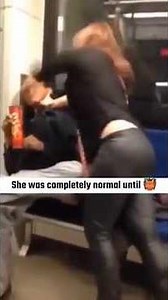 Girl got possessed in train 💀#shorts #horror #ytshorts