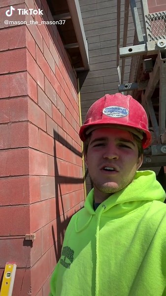 Please rip my wall apart #bluecollar #mason #block #constructionlife