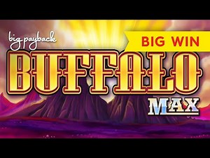 RETRIGGER FRENZY, WOW! Buffalo Max Slot - BIG WIN BONUS!
