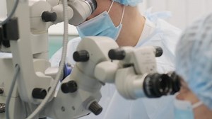 Video Stok Surgery Team Making Strabismus Surgery Using (100% Tanpa Royalti) 1068053477 | Shutterstock