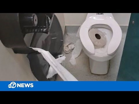 Bay Area students vandalizing bathrooms in TikTok challenge