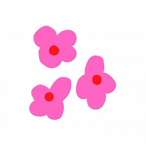 Hot Pink Flowers SVG - Etsy UK