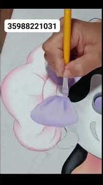 How to paint a bow. #art #foryou #craftentrepreneurship #painting #fabricpainting #art
