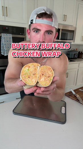 Buttery Buffalo Ranch Chicken Wrap Recipe
