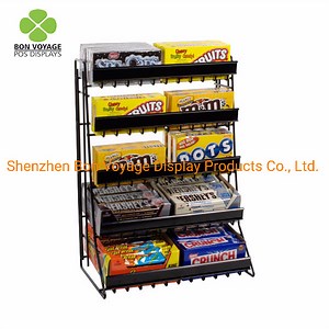 [Hot Item] Counter Top Metal Wire Snack Food Display Stand for Supermarket&Retail Store