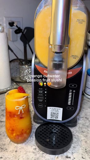 Mango CutWater Passion Fruit Slushi Recipe