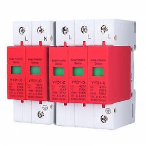 [Hot Item] Factory Gwiec 80ka Dps 100ka AC DIN Rail Protector Surge Protective Devices