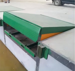 [Hot Item] Mechanical Swinging up Electric Lift Table Boxed up Hydraulic Container Loading Platform Dock Leveler Ramp