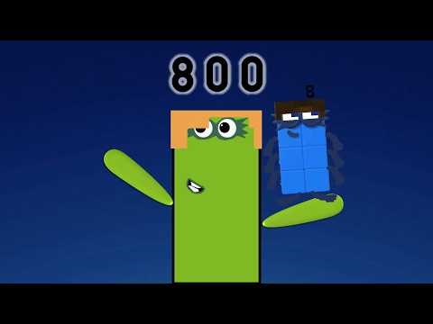 Cartoonblocks Numberblocks The Big One by 8