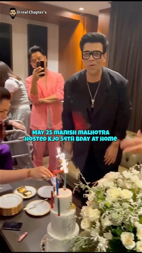 Bollywood Celebs at Karan Johar 54th Birthday hosted by Manish Malhotra #karanjohar #manishmalhotra
