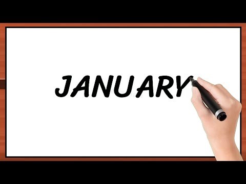 Months Name In English For Nursery Rhymes Kids Education | January to December Spelling | Months.